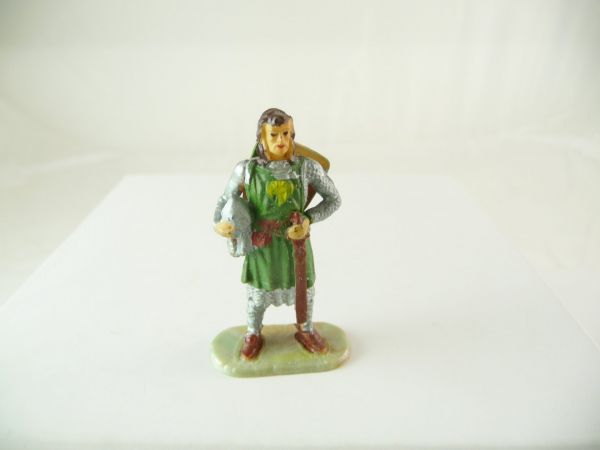 Elastolin 4 cm Ritter Gawain, Nr. 8802 - sehr guter Zustand
