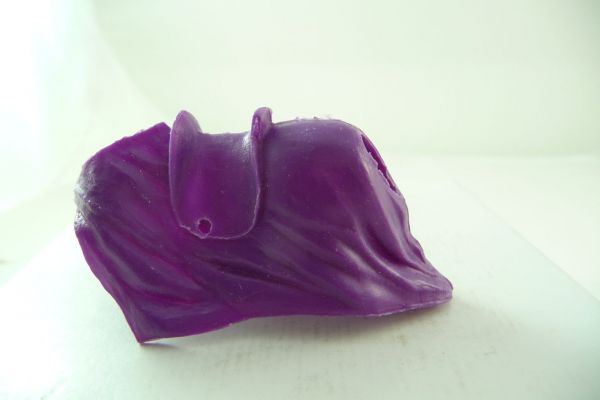 Timpo Toys Knight's saddlecloth, dark-purple