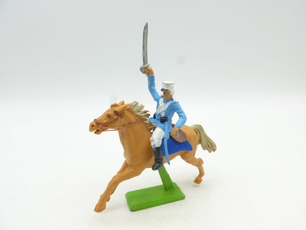 Britains Deetail Foreign legionnaire on horseback, sword up, movable arm