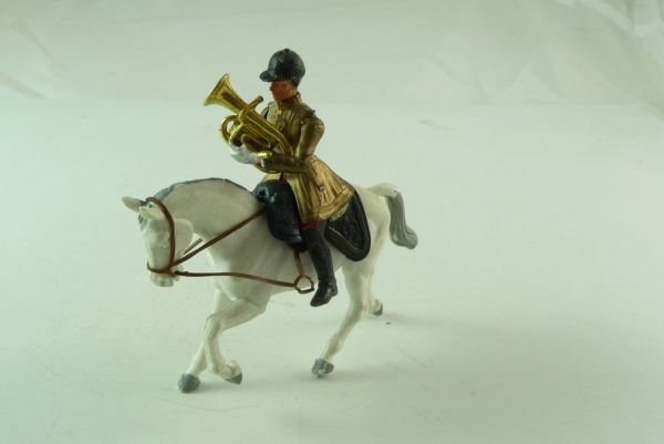 Britains Swoppets Mounted Band of the Lifeguards aus Set Nr. 7840; Althorn