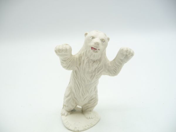 Timpo Toys Polar bear - early version, small piece of base plate missing (back)