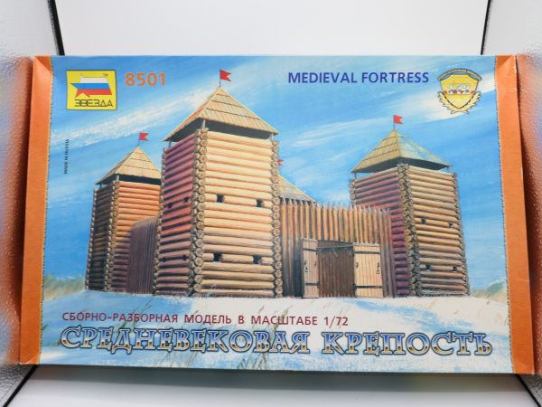 Zvezda 1:72 Medieval Fortress, Nr. 8501 - OVP, am Guss