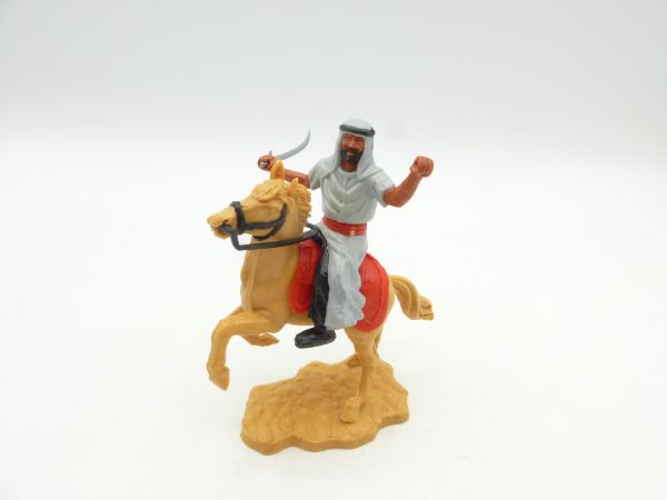 Timpo Toys Arab riding grey with sabre