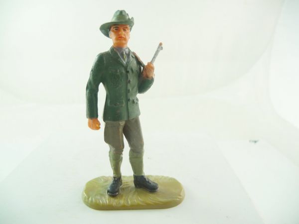 Elastolin 7 cm Hunter standing, rifle shouldered - very good condition