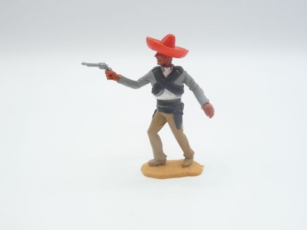 Timpo Toys Mexican standing grey, firing pistol