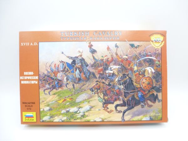 Zvezda 1:72 Turkish Cavalry XVII A.D, No. 8054 - orig. packaging, on cast