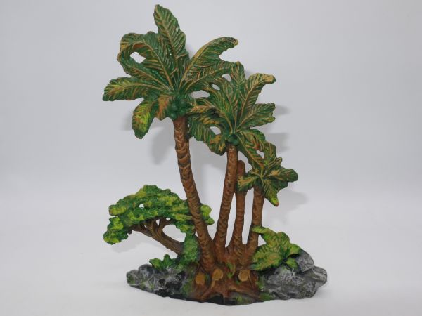 Elastolin compound Palm diorama - great replica