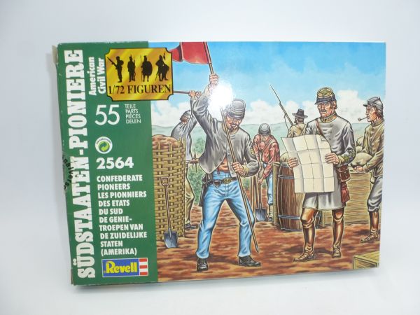 Revell 1:72 ACW Confederate Pioneers, No. 2564 - orig. packaging, sealed