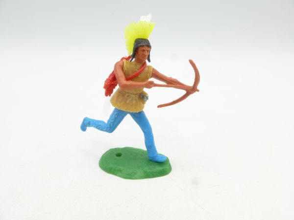 Elastolin 5,4 cm Irokese laufend mit Bogen + Köcher