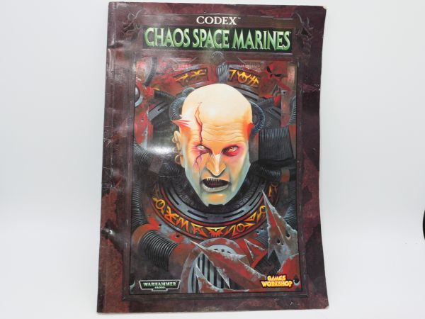 Warhammer Chaos Space Marines v. Codex manual - good condition, see photos