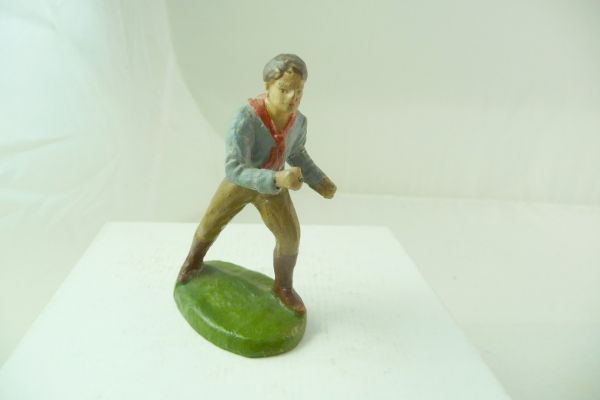 Pfeiffer / Tipple Topple Cowboy fist fighting - rare figure, used condition