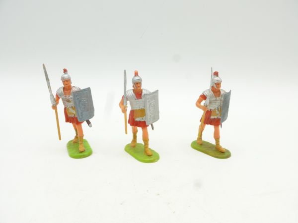 Elastolin 4 cm 3 legionnaires marching, No. 8801