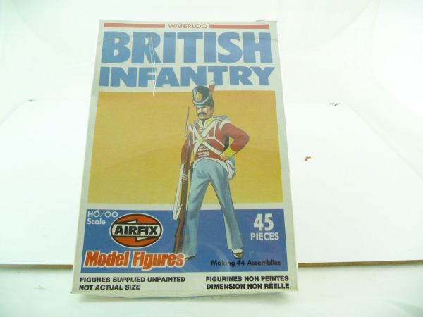 Airfix 1:72 Waterloo British Infantry H0/00 Scale, No. 901745 - orig. packing