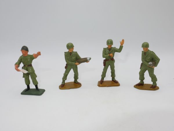 Starlux Set of 4 soldiers (gun emplacement)