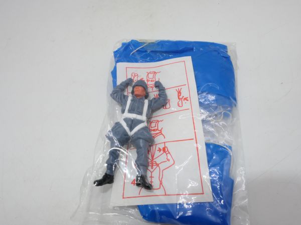 Timpo Toys Parachutist (blue) - in original bag