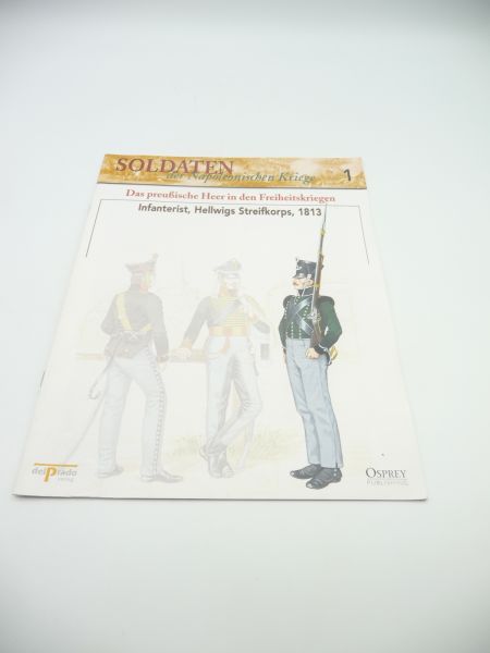 del Prado Booklet No. 1, Infantryman, Hellwigs Streifkorps 1813 (15 pages)