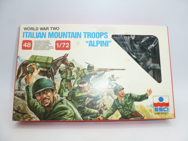 Esci 1:72 Italian Mountain Troops "Alpini", Nr. 211 - OVP, am Guss
