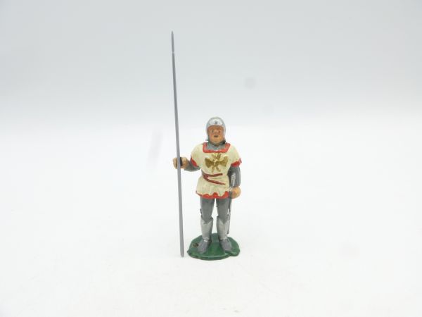 Timpo Toys Ritter stehend mit Lanze (Waffe aus Kunststoff)