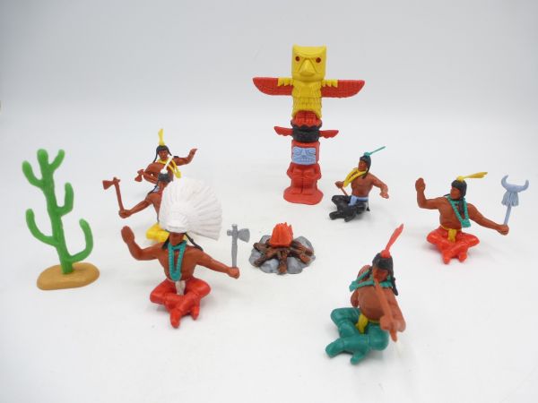 Timpo Toys Campfire scene (9 pieces) - great set
