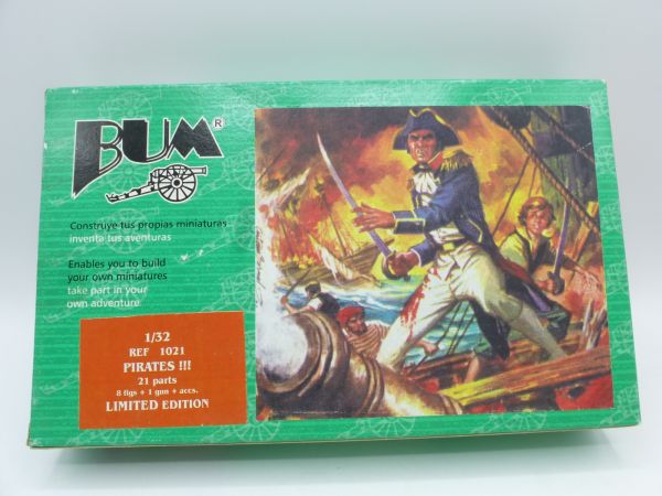 BUM 1:32 Pirates, Ref. No. 1021 - orig. packaging, sealed, rare box