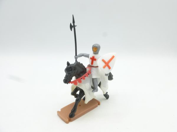 Plasty Crusader Riding with lance + shield