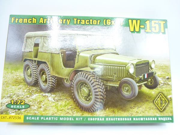 ACE 1:72 French Artillery Tractor (6x6) W-15T - OVP, am Guss