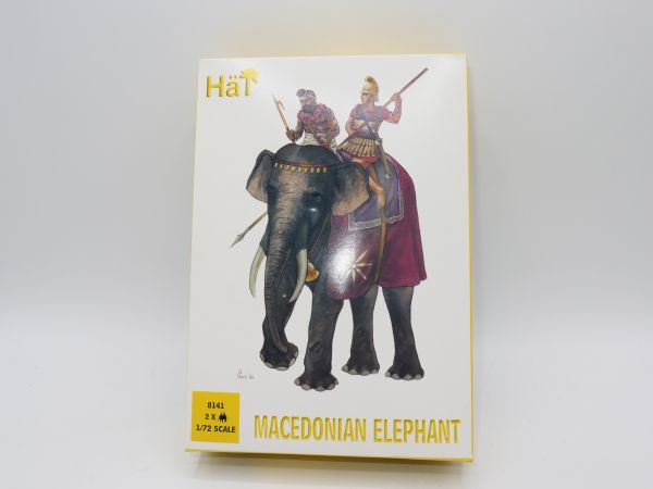 HäT 1:72 Macedonian Elephant, No. 8141 - orig. packaging, on cast