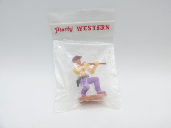 Plasty Cowboy kneeling firing - in original bag