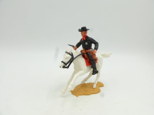 Timpo Toys Sheriff 3rd version riding - great colour combination