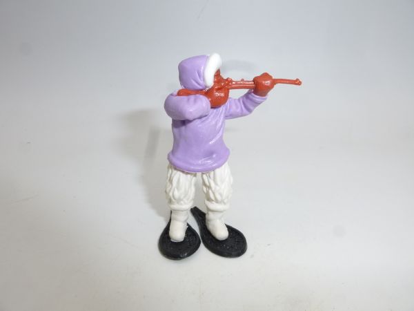 Timpo Toys Eskimo standing shooting - rare lilac upper part