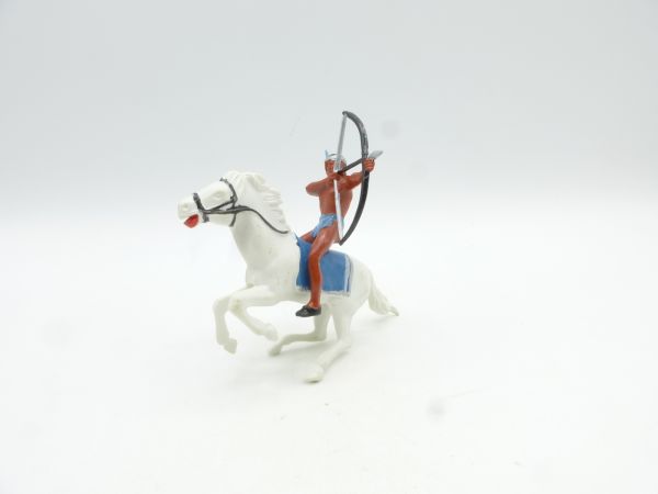Heimo Indian on horseback, bow sideways