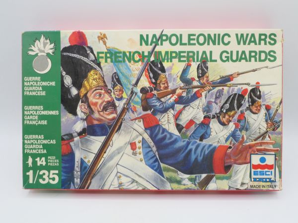 Esci 1:35 Nap. Wars, French Imp. Guards, No. 5505 - orig. packaging, on cast