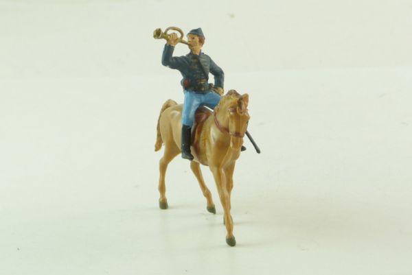 Merten Union Army soldier riding with trumpet