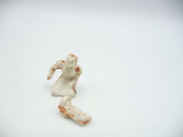 Elastolin 4 cm (blank) Indian woman kneeling with child - was already primed