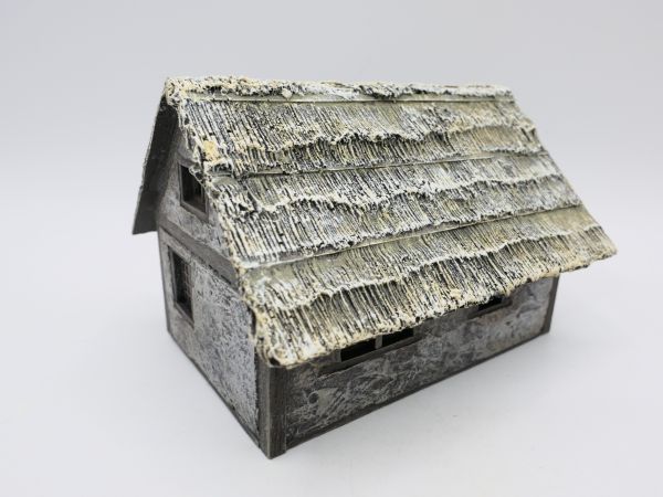 Small house with thatched roof - new in orig. packaging