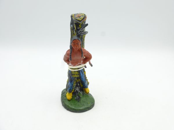 Landi Indian tied to the stake (soft plastic)