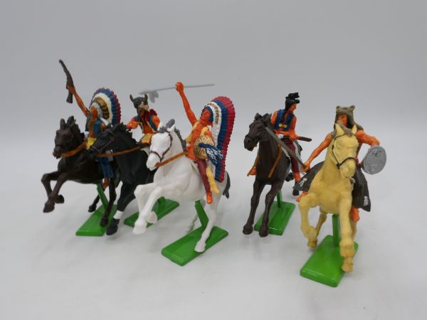 Britains Deetail Group of Indian riders (5 figures) - brand new