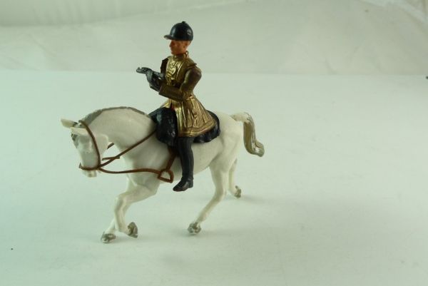 Britains Swoppets Band of the Life Guards; rider with flute - shop discovery
