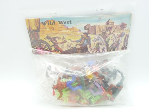 Wild West Mexicans + Indians + accessories - unused in original packaging