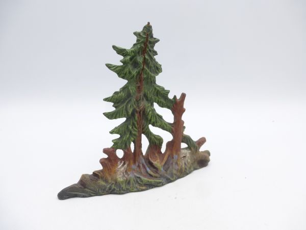 Elastolin composition Large fir diorama - great painting