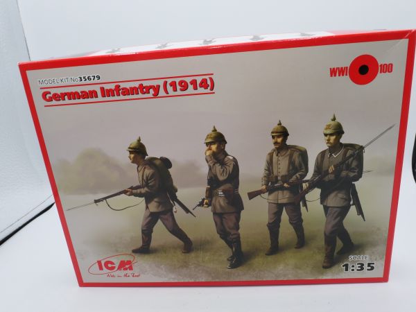 ICM 1:35 German Infantry (1914), No. 35679 - orig. packaging