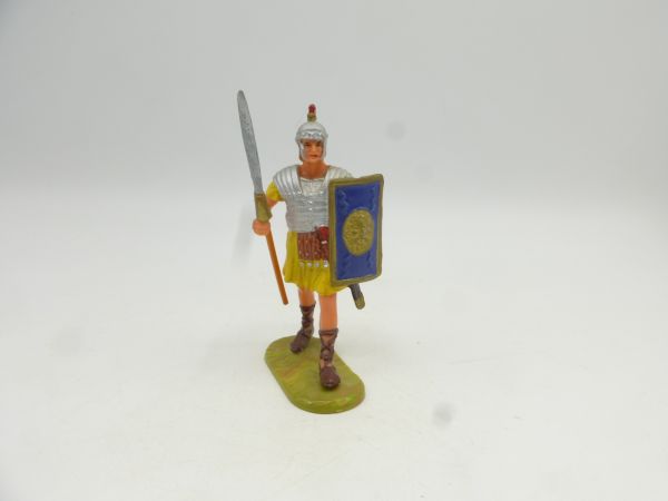 Elastolin 7 cm Legionär im Marsch, Nr. 8401, gelbe Tunika