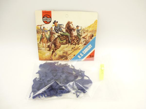 Airfix 1:72 US Cavalry - figures without box (only cover sheet) but complete