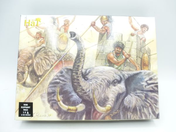 HäT 1:32 Carthaganian War Elephants, No. 9023 - orig. packaging, complete