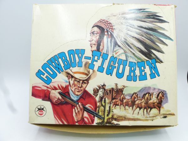 Schüttkarton mit 60 Cowboys - in OVP-Tüten, ladenneu