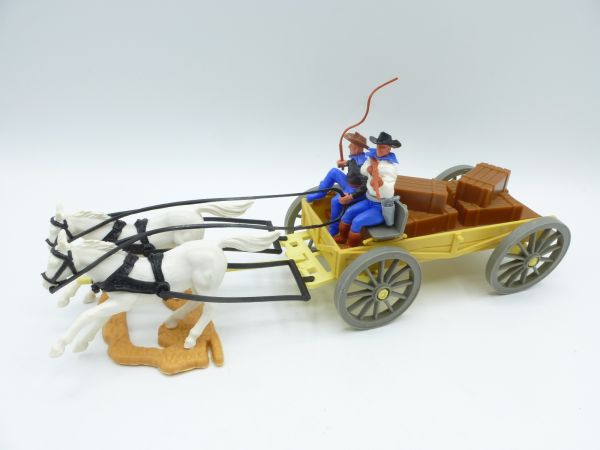 Timpo Toys Flachwagen mit außergewöhnlicher Ladung - Top-Zustand, komplett