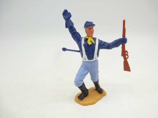 Timpo Toys Northerner 2nd version standing, hit by arrow