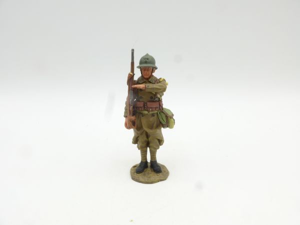 King & Country Fields of Battle, Poilu presenting arms, FOB 003