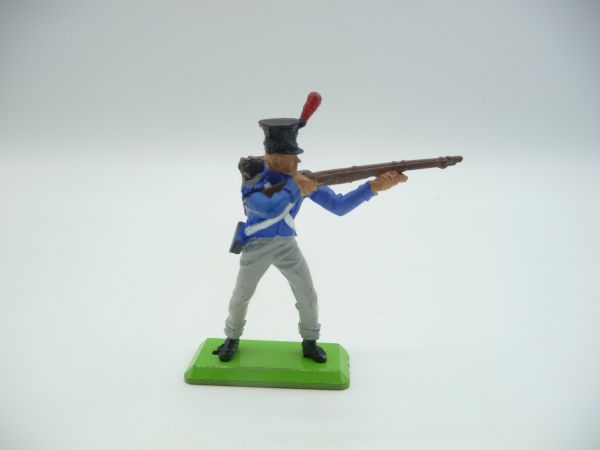 Britains Deetail Waterloo; French soldier standing firing with backpack