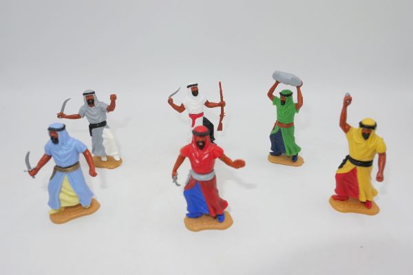 Timpo Toys Satz Araber zu Fuß (6 Figuren)